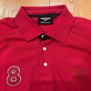 Authentic “Bentley Continental V8 Pure Driving” polo shirt XXL-New